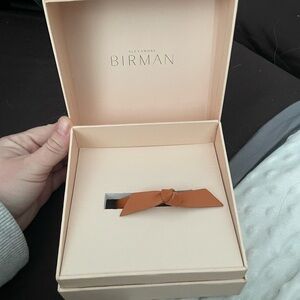 Alexandre Birman Brown Leather Bracelet